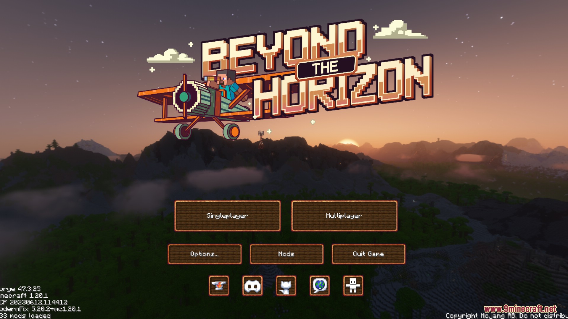 Beyond The Horizon Modpack (1.20.1) – Open-World Adventure 2 Beyond the horizon modpack screenshots 1