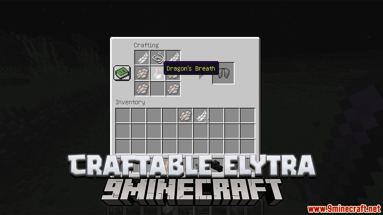 Craftable Elytras Data Pack (26.1.2, 1.21.1) – Soar to New Heights