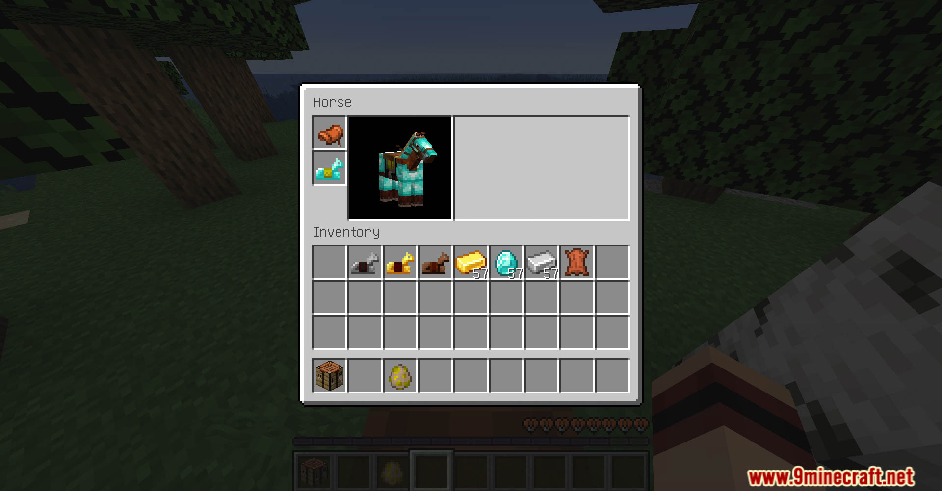 Craftable horse armor data pack screenshots 10