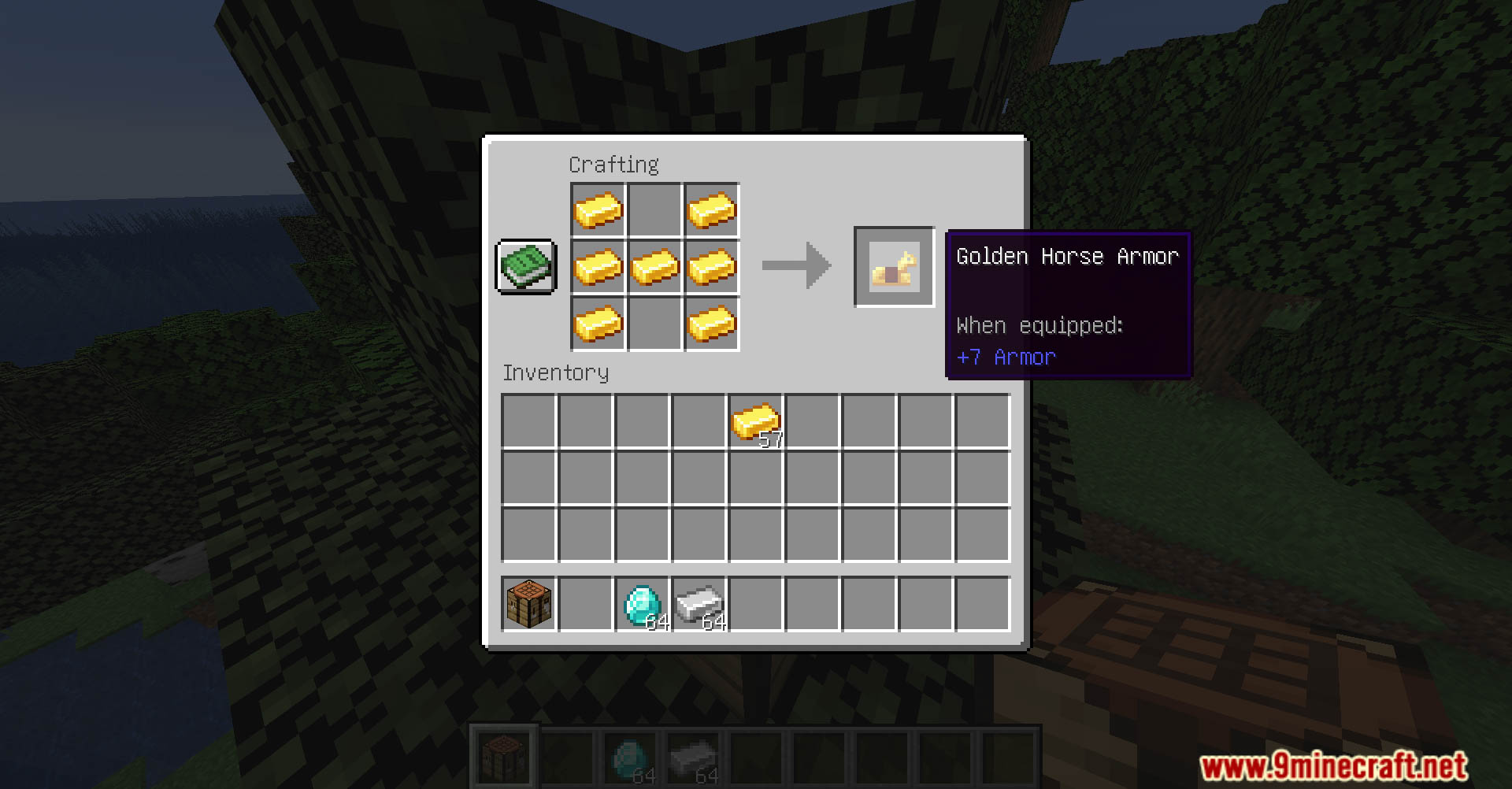 Craftable horse armor data pack screenshots 4