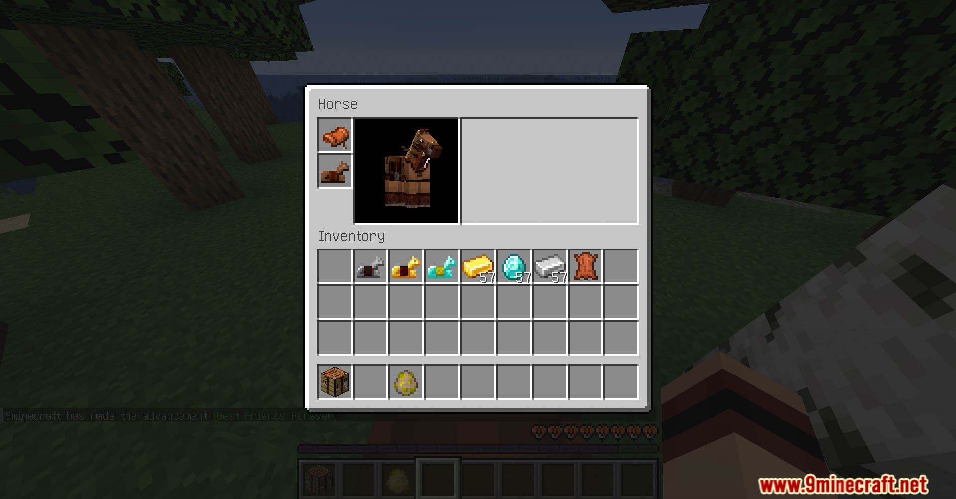 Craftable horse armor data pack screenshots 9