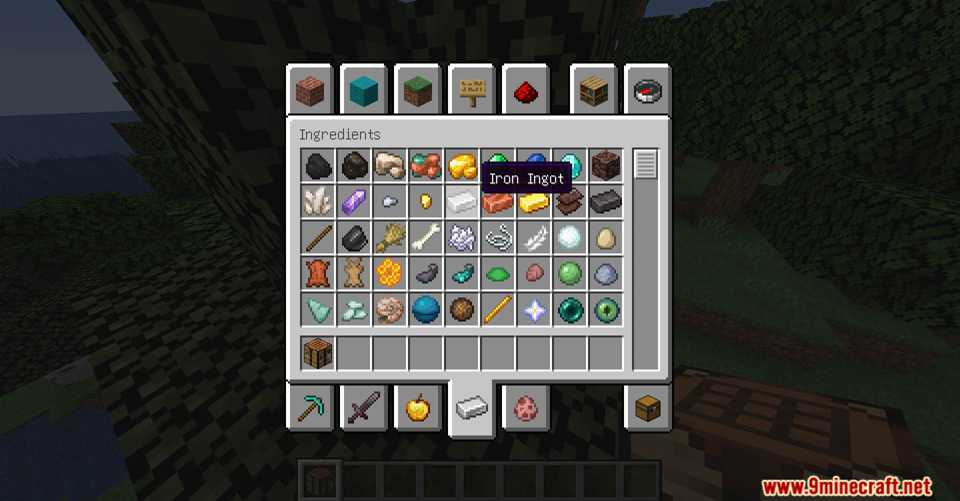 Craftable horse armor data pack screenshots