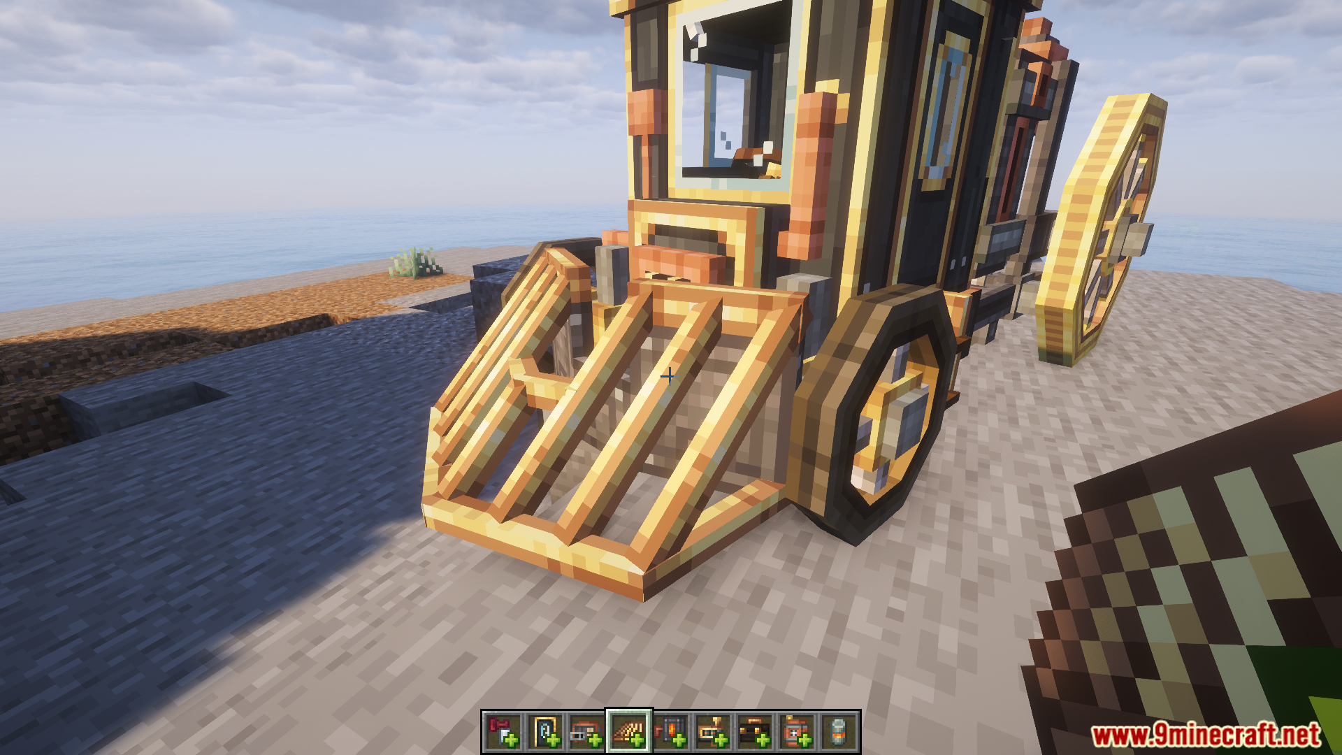 Create Mod Automotives Create Automotives Mod (1.20.1) – Drive Steam Powered Vehicles