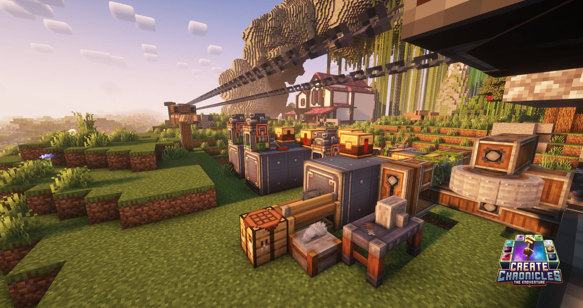Create Chronicles The Endventure Modpack (1.21.1) – Cozy Create Adventure