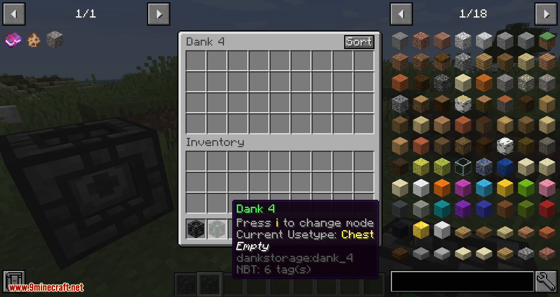 Dank Storage Mod (26.1.1, 1.20.1) – Compact Portable Storage 9 Dank storage mod for minecraft 05
