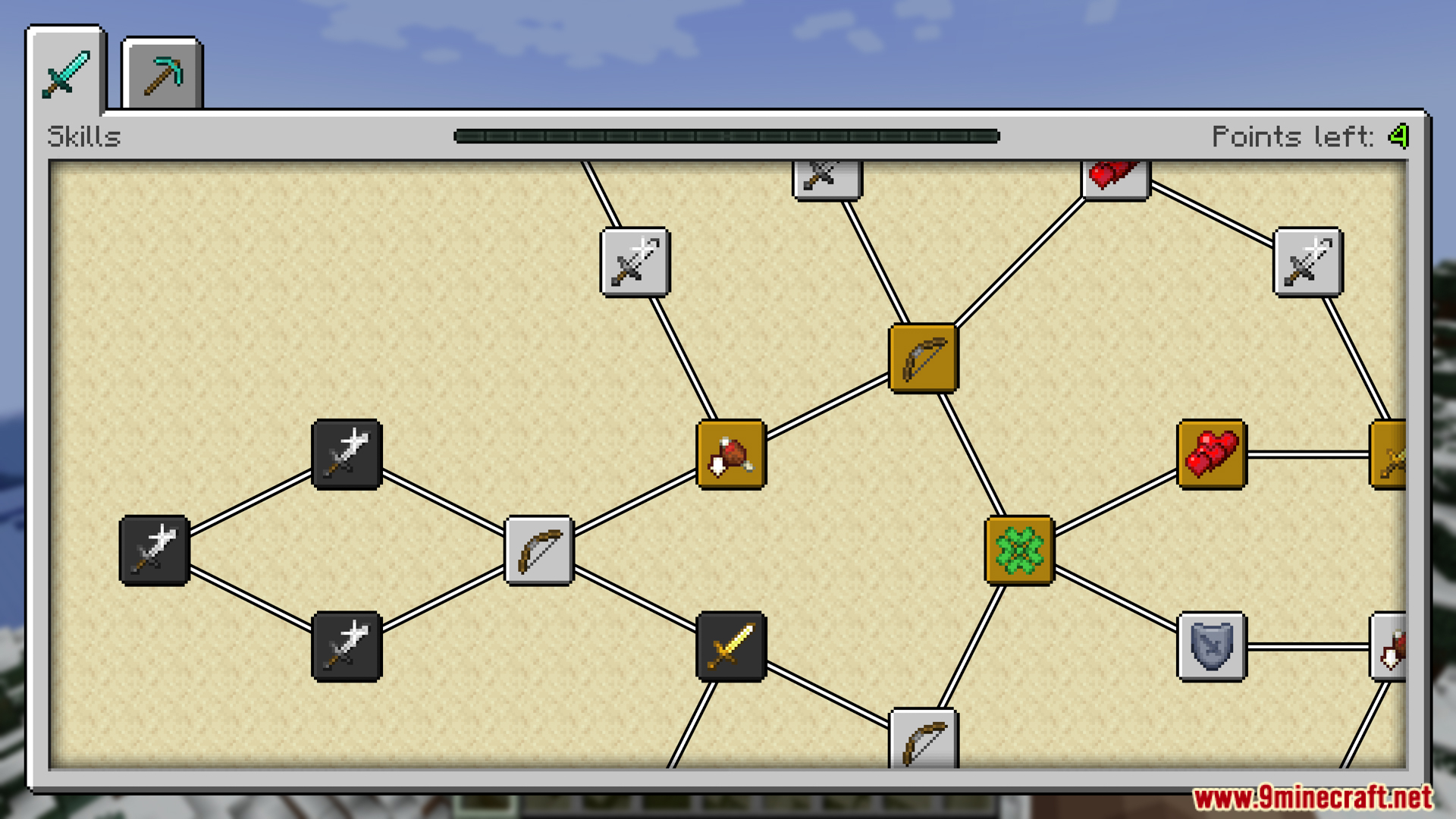 Default Skill Trees Data Pack (1.21.11, 1.20.1) – Vanilla RPG Skill ...