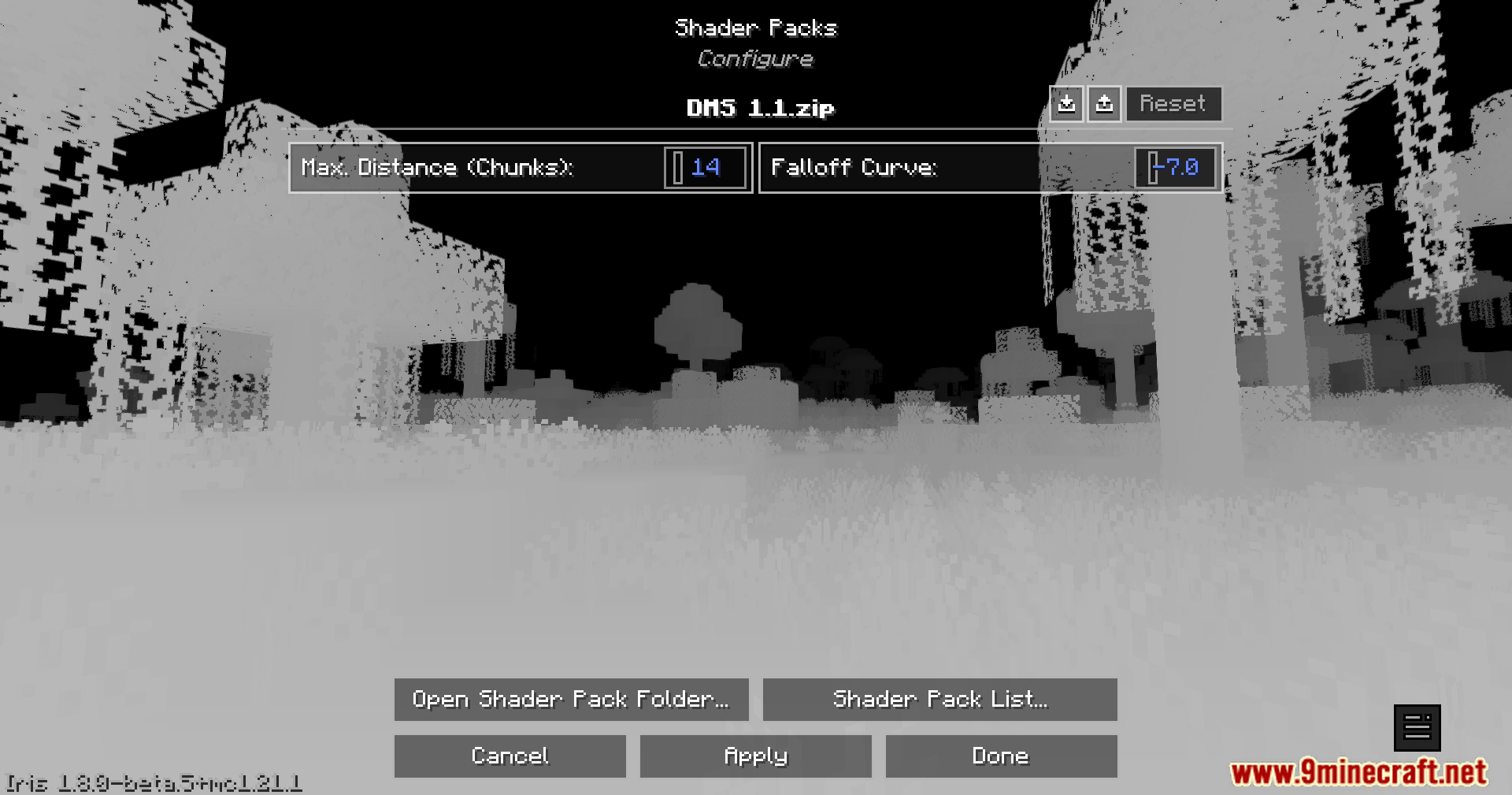Depth Map Shaders (26.1.2, 1.20.1) – Turn Minecraft Into Depth Layers 5 Depth map shaders screenshots 4