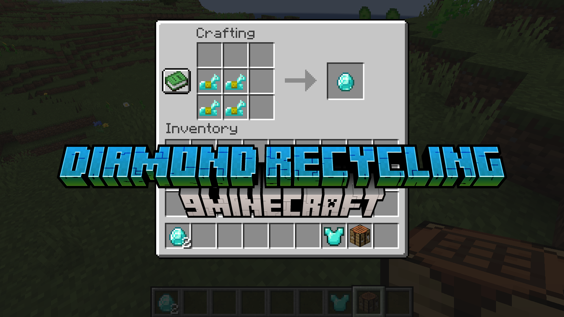 Diamond Recycling Data Pack (26.1.2, 1.20.1) – Get Diamonds Back From Gear And Templates