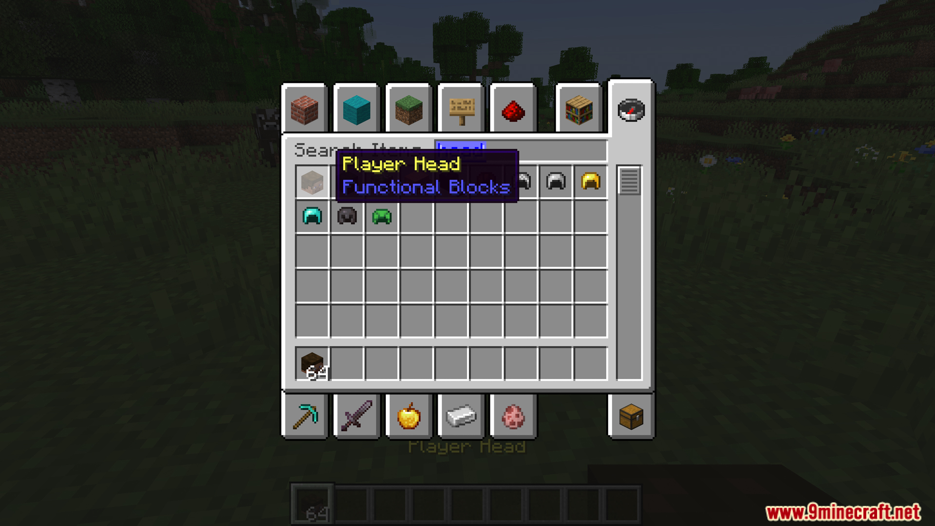 Drop Head Data Pack (1.21.11, 1.20.1) – Drop Player Head 2 Drop head data pack screenshots 2