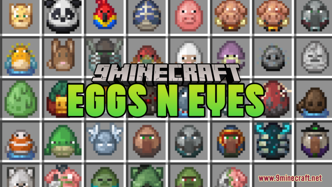 Eggs N Eyes Resource Pack (26.1.1) – Texture Pack