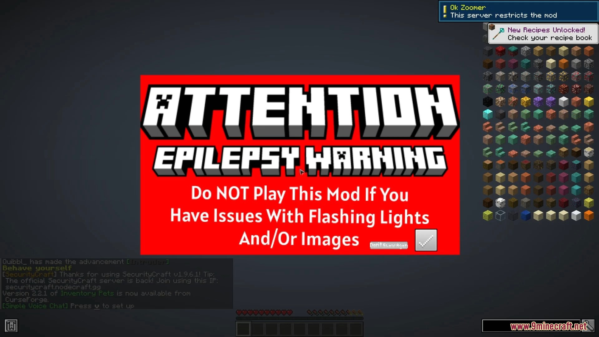 Endless Horror Modpack (1.19.2) – Ultimate All-Genres Horror Experience 3 Endless horror modpack screenshots 2