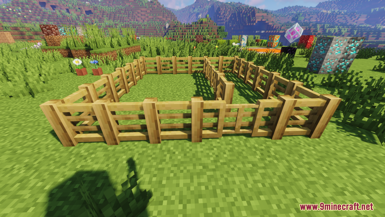 Fabulous Fences Resource Pack (26.1.2, 1.20.1) – Texture Pack 2 Fabulous fences screenshots 1