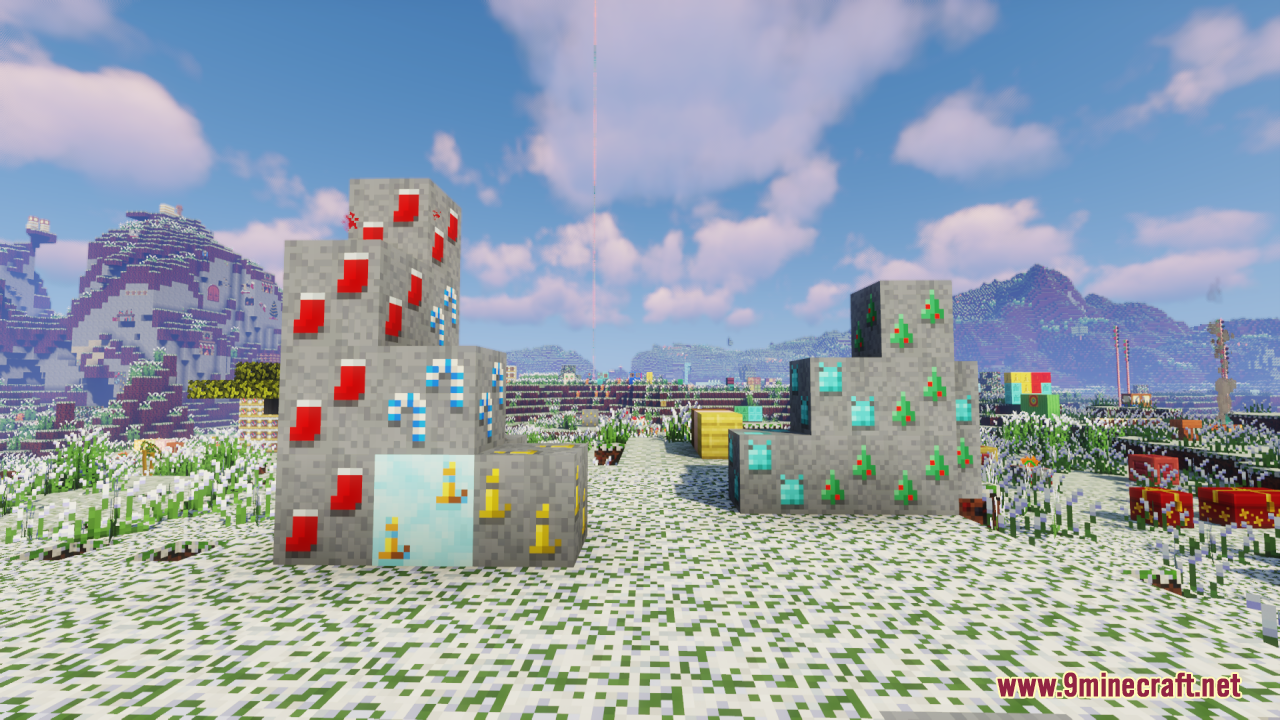Festive Mash-Up Resource Pack (26.1.1, 1.21.1) – Texture Pack 3 Festive mash up screenshots 3