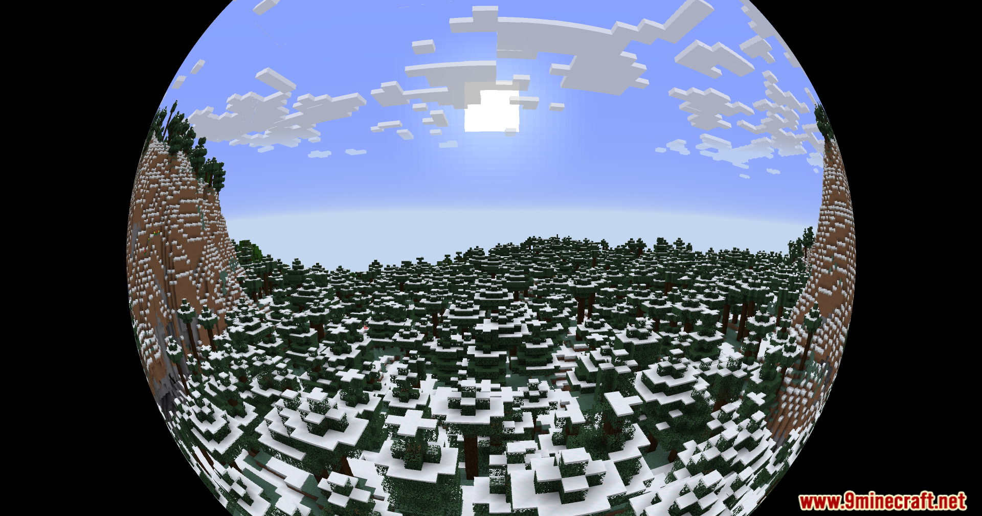 Fisheye Shaders (26.1.2, 1.20.1) – Warp Your View 4 Fisheye shaders screenshots 4