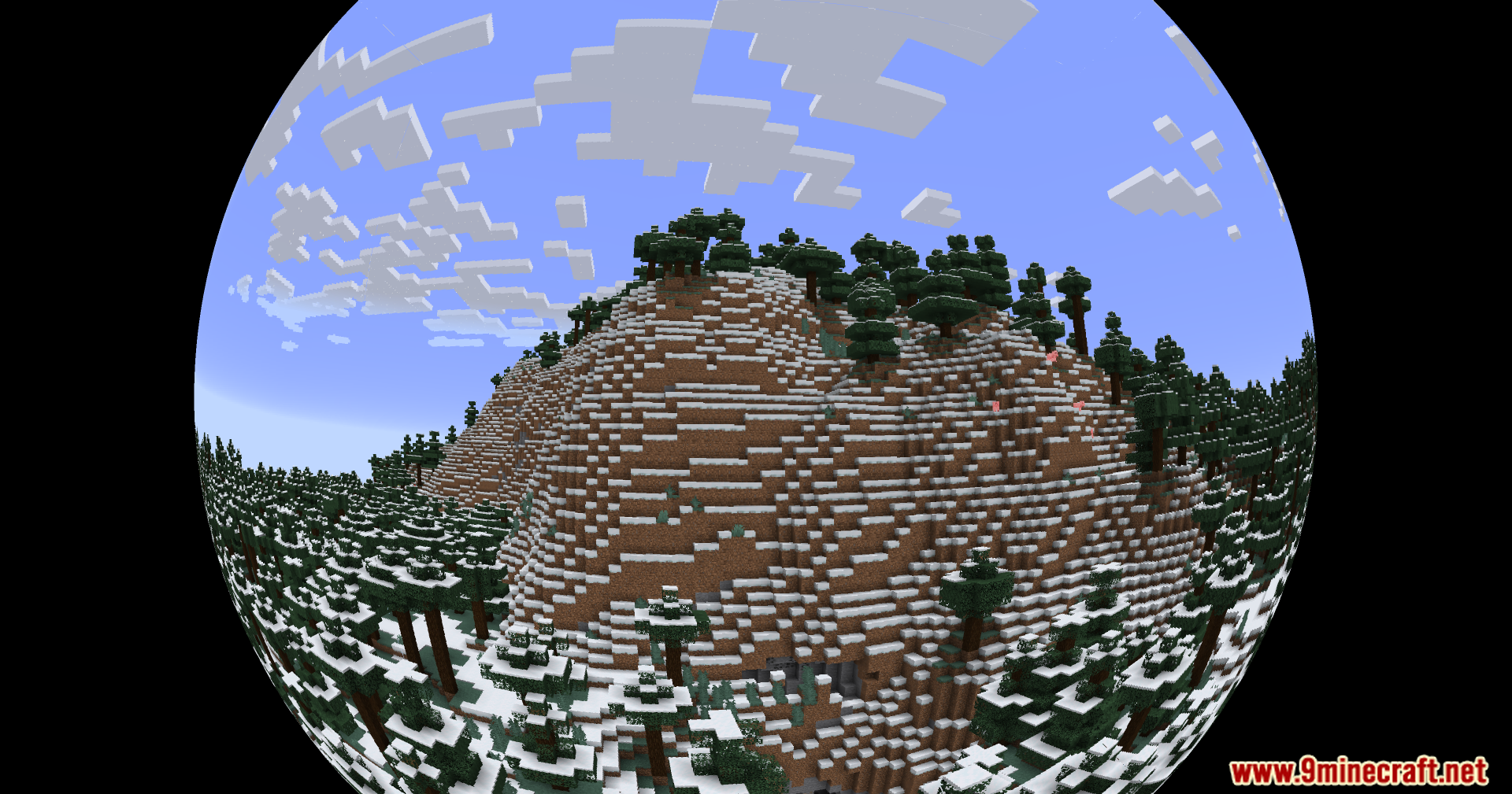 Fisheye Shaders (26.1.2, 1.20.1) – Warp Your View 7 Fisheye shaders screenshots 5