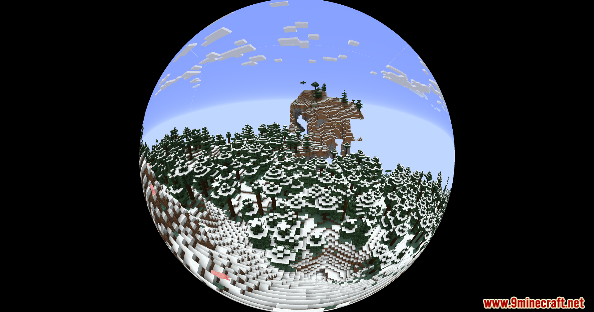 Fisheye Shaders (26.1.2, 1.20.1) – Warp Your View 8 Fisheye shaders screenshots 7