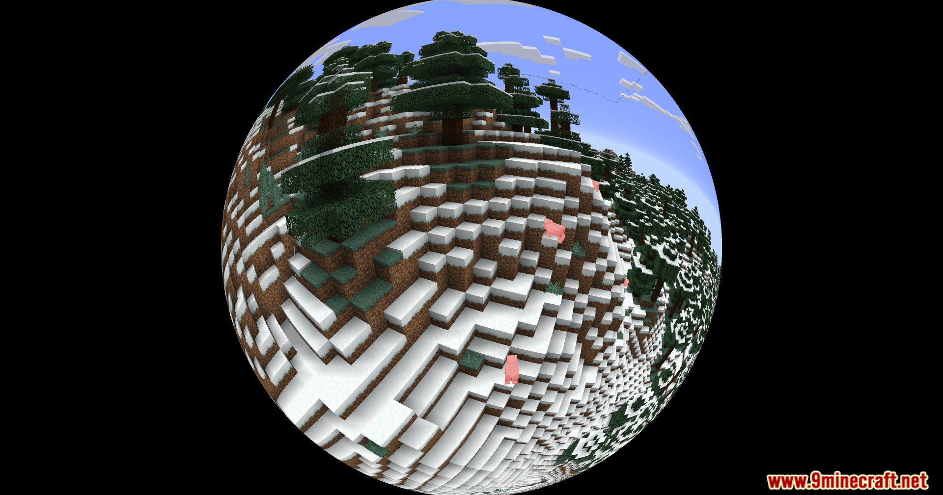 Fisheye Shaders (26.1.2, 1.20.1) – Warp Your View 10 Fisheye shaders screenshots 9