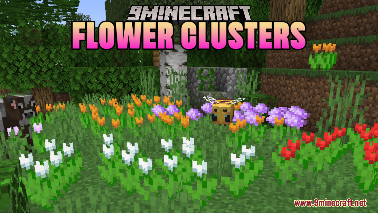 Flower Clusters Resource Pack (26.1.2, 1.20.1) – Texture Pack