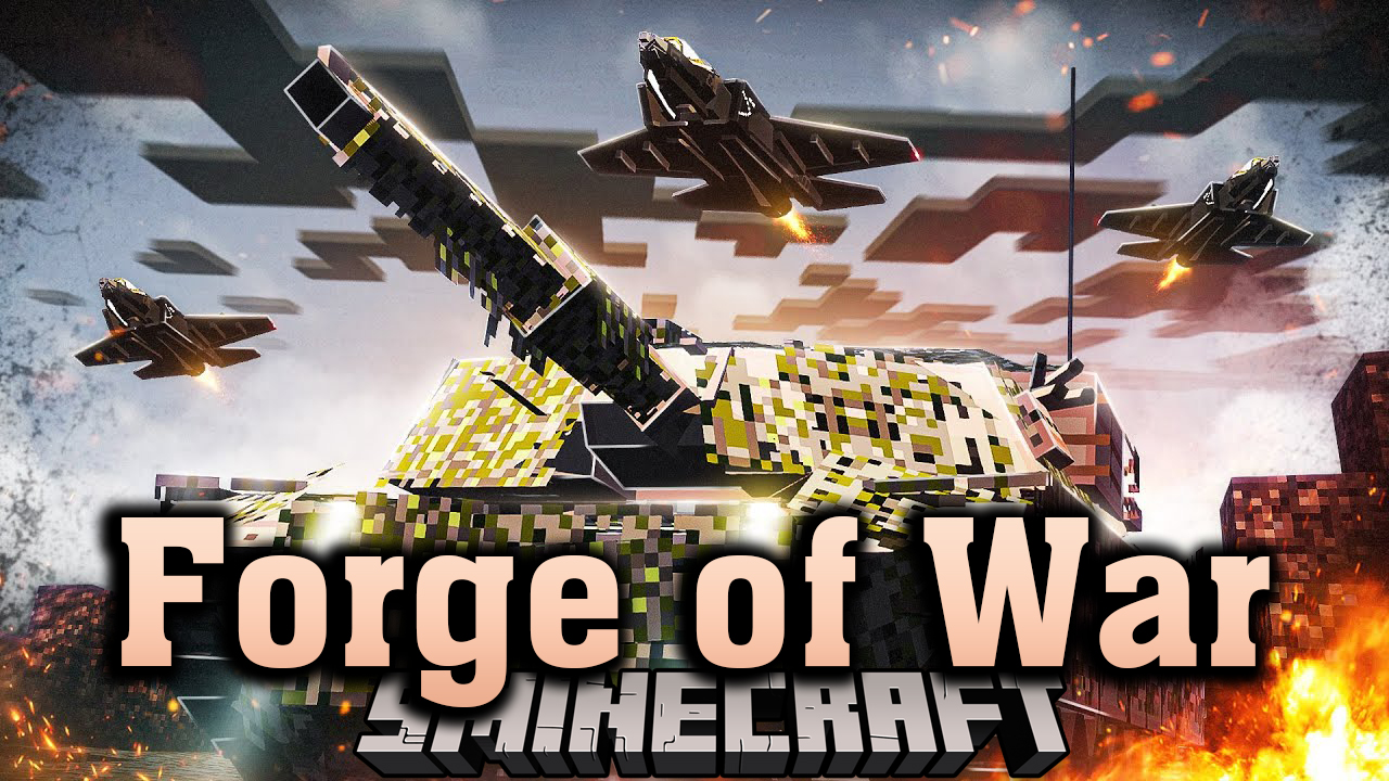 Forge of War Modpack (1.12.2) – Multiplayer War Simulator