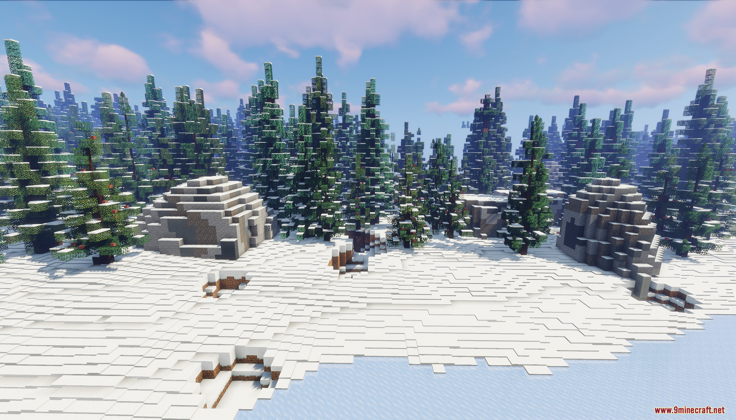 Frozen Tundra Map (26.1.2, 1.20.1) – Endless Cold Survival 5 Frozen tundra screenshots 4