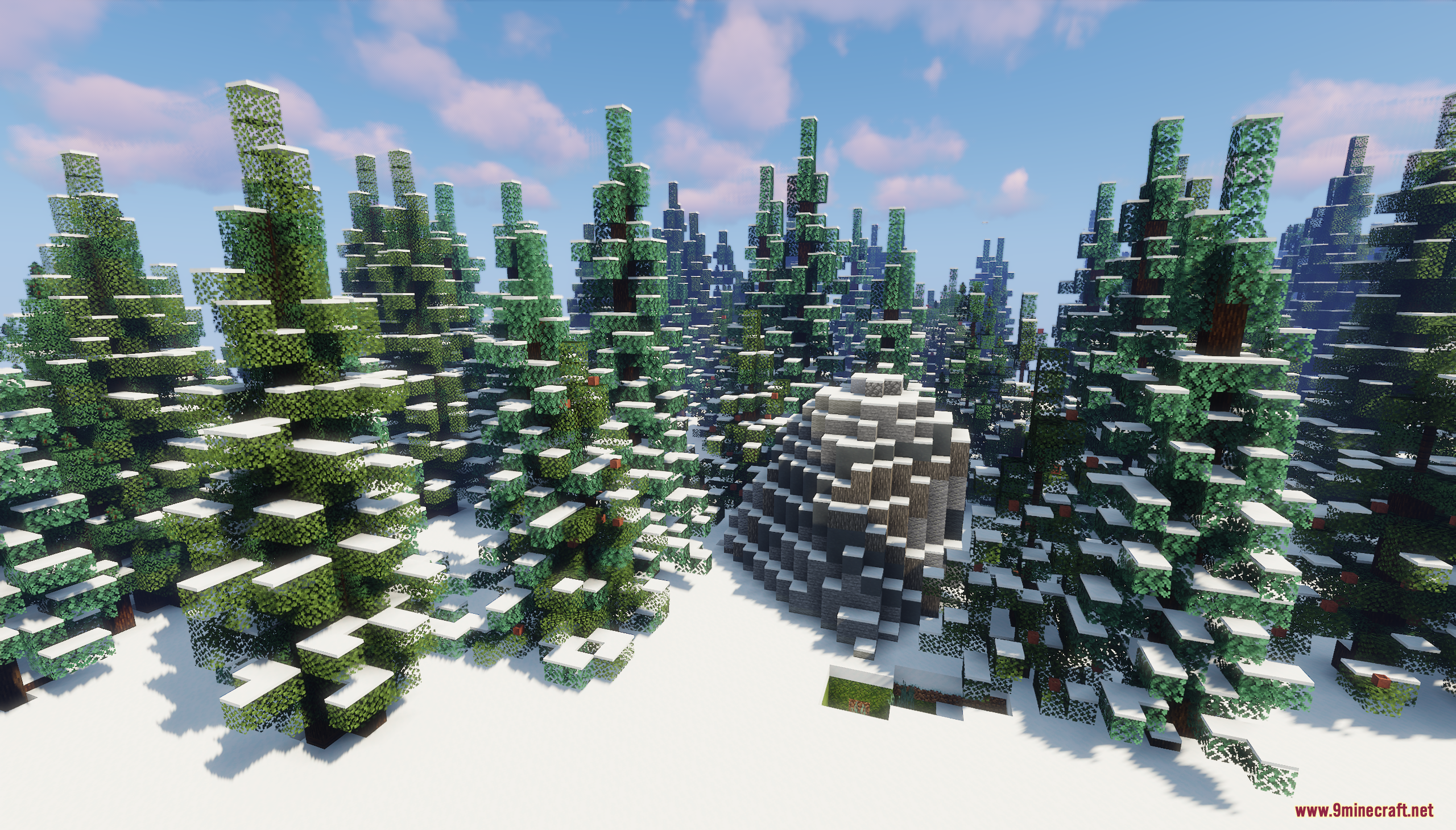Frozen Tundra Map (26.1.2, 1.20.1) – Endless Cold Survival 6 Frozen tundra screenshots 5