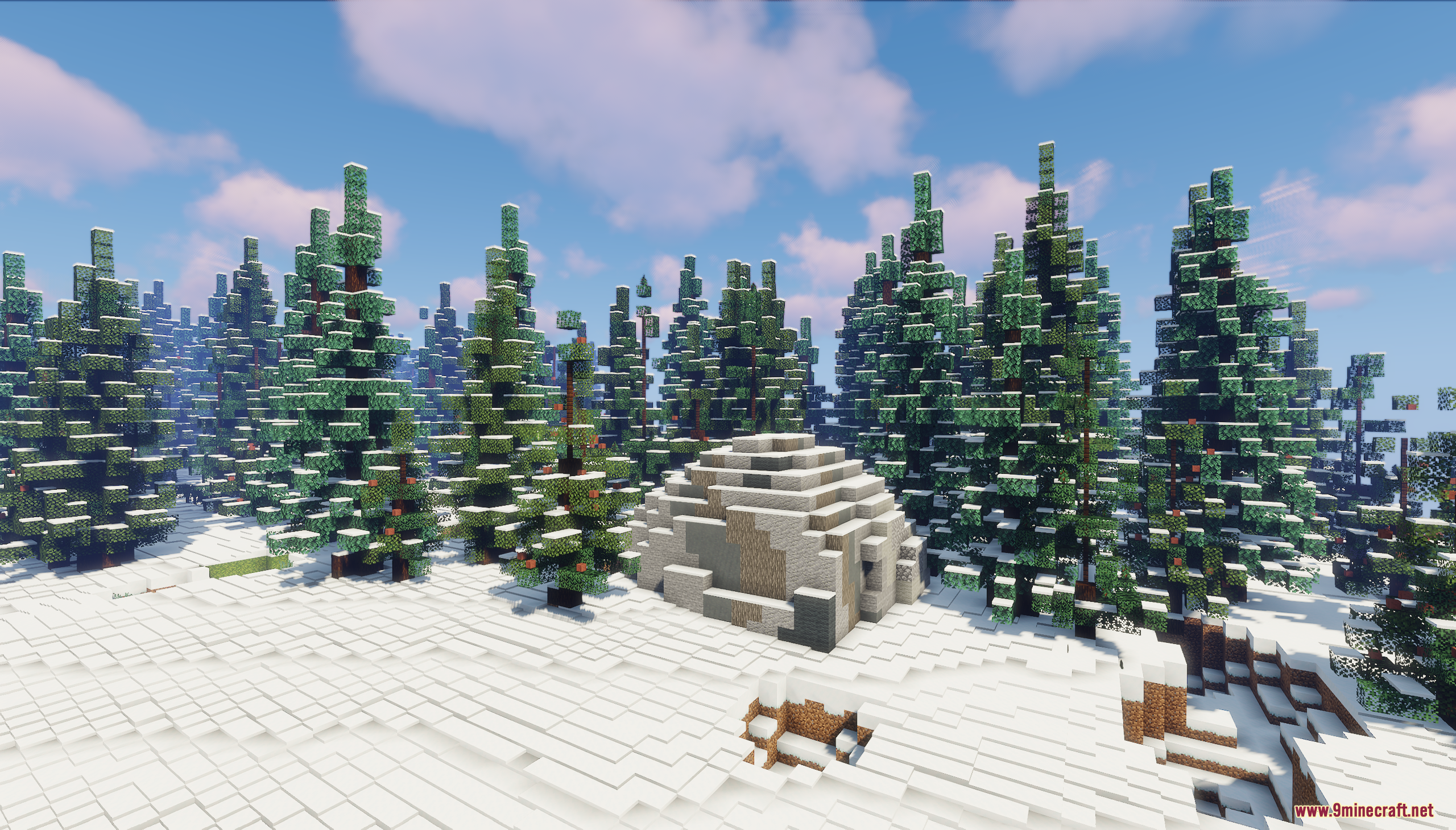 Frozen Tundra Map (26.1.2, 1.20.1) – Endless Cold Survival 10 Frozen tundra screenshots 9