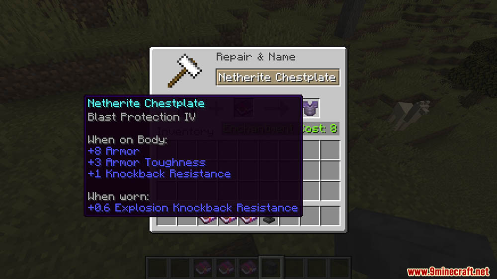 God Armor Back Data Pack (26.1.2, 1.21.1) – Unleash The Ultimate Armor 7 God armor back data pack screenshot 6
