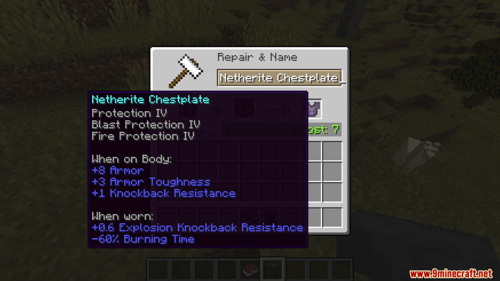 God Armor Back Data Pack (26.1.2, 1.21.1) – Unleash The Ultimate Armor 9 God armor back data pack screenshot 8