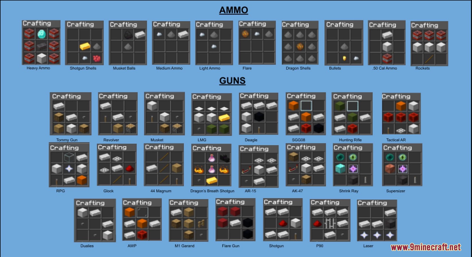Guns Plus Plus Data Pack (26.1.2, 1.20.1) – 35+ Custom Guns 2 Guns plus plus data pack screenshots 1