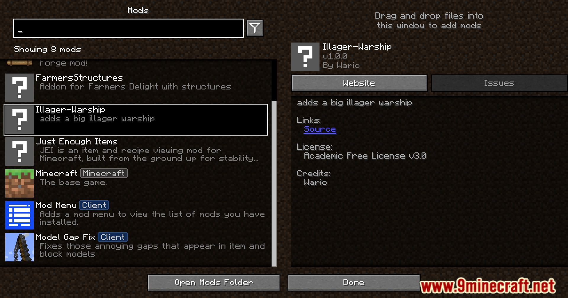Illager warship mod screenshots 1