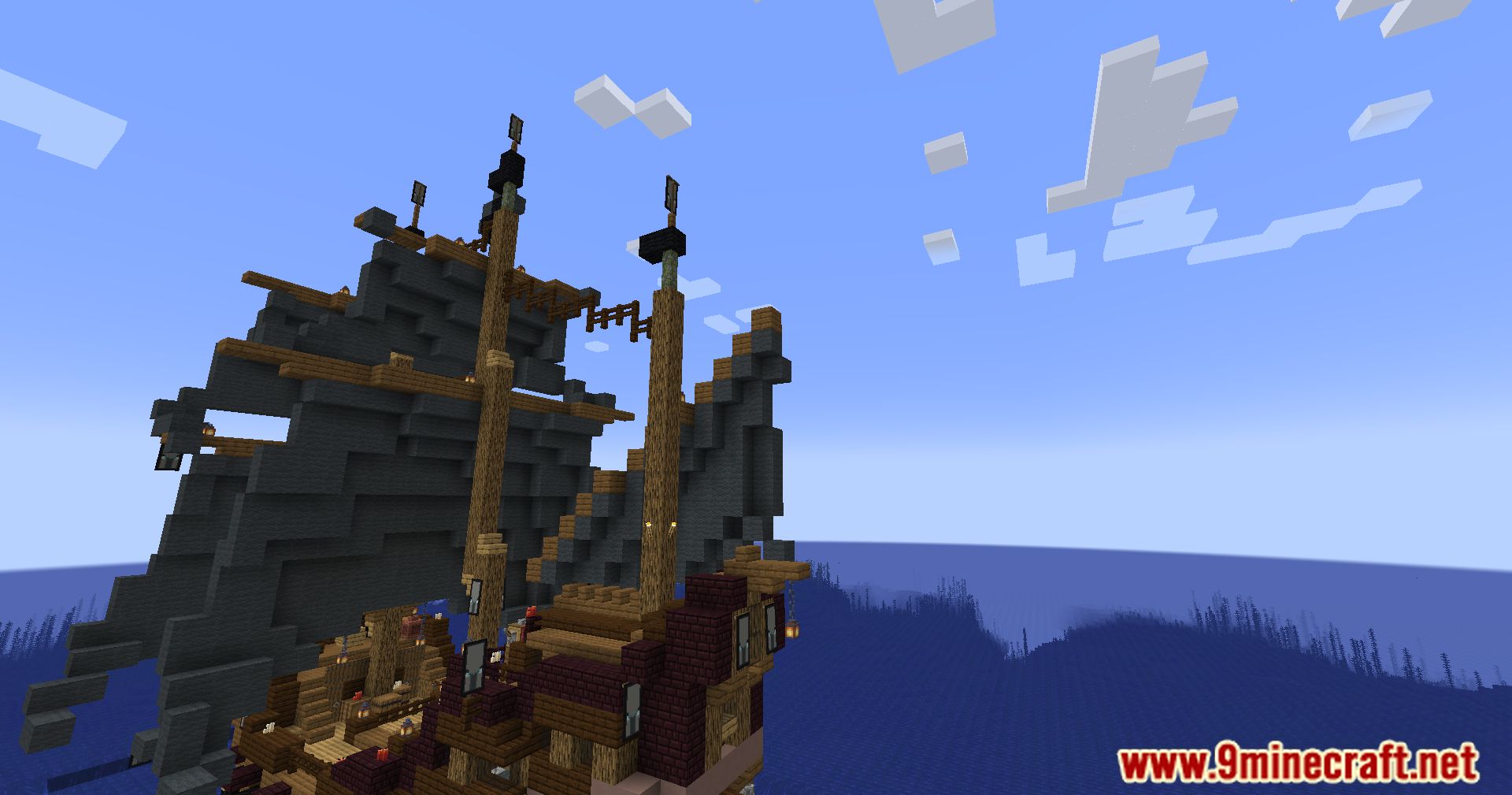 Illager warship mod screenshots 12