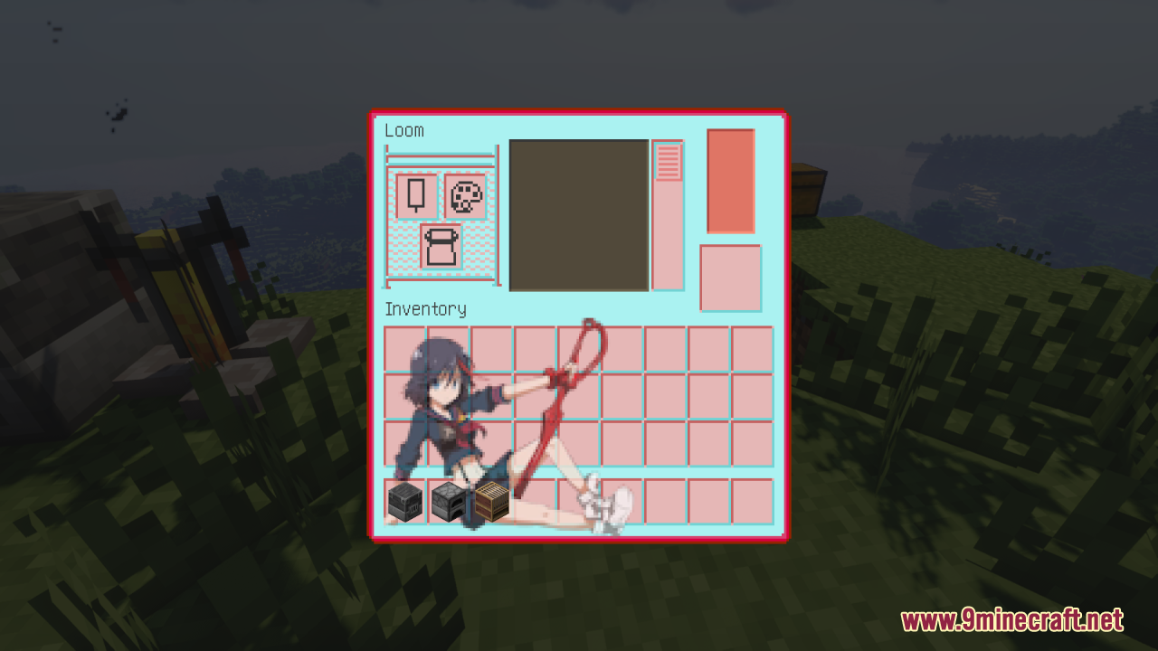 Kill La Kill Custom GUI Pack Resource Pack – Adds Anime Themes To Menus