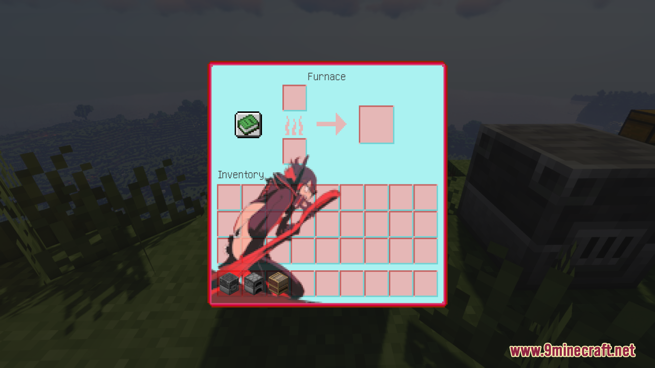 Kill La Kill Custom GUI Pack Resource Pack – Adds Anime Themes To Menus