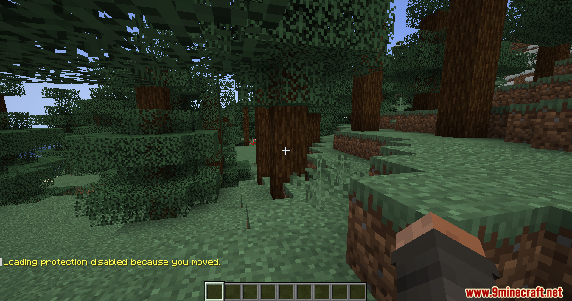 Loading Protection Mod (1.21.1, 1.20.1) – Stops Damage While Joining Worlds 4 Chat message showing thirty seconds of loading=