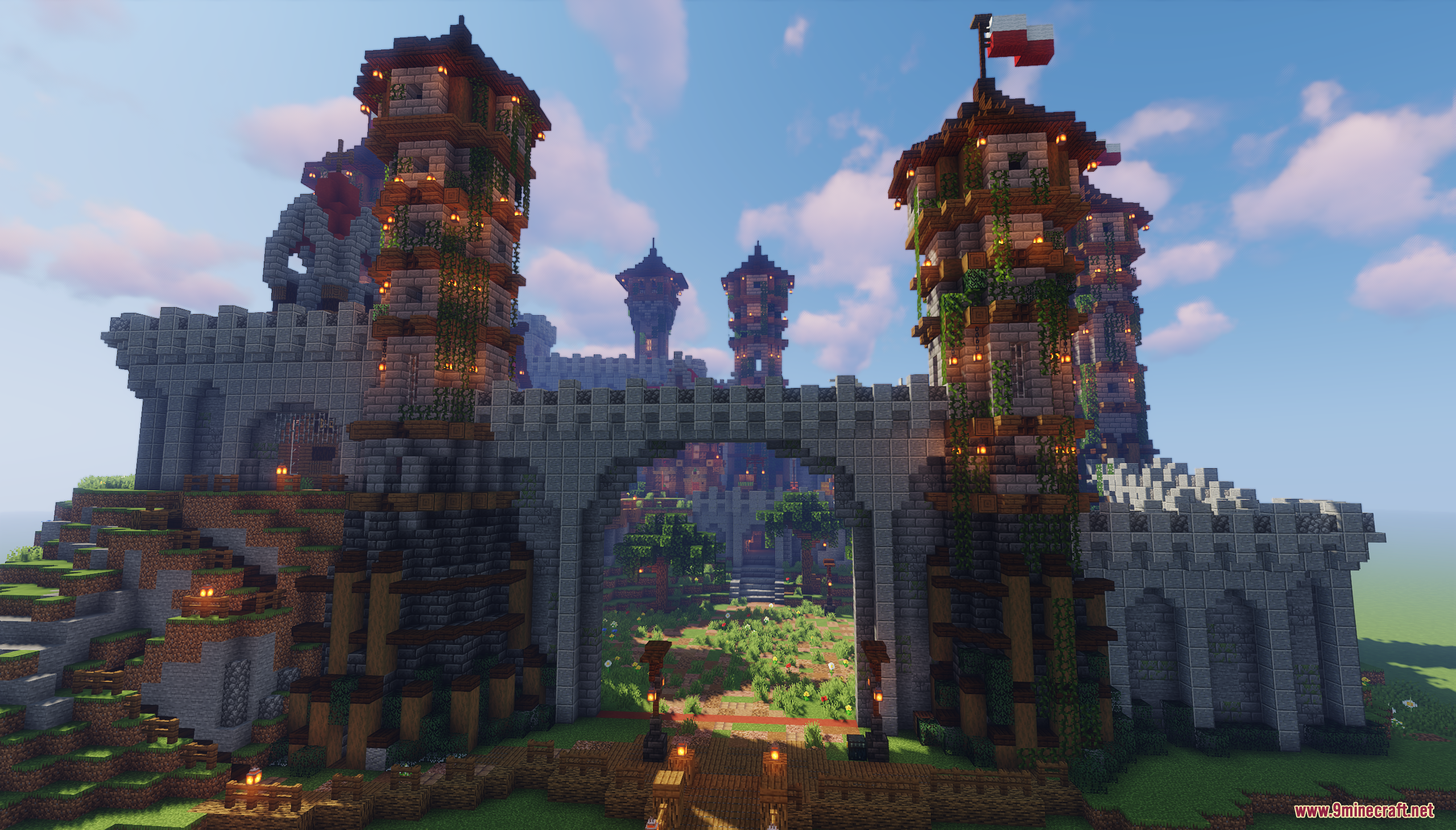 Medieval Castle PvP Arena Map (26.1.2, 1.20.1) – Royal Clash