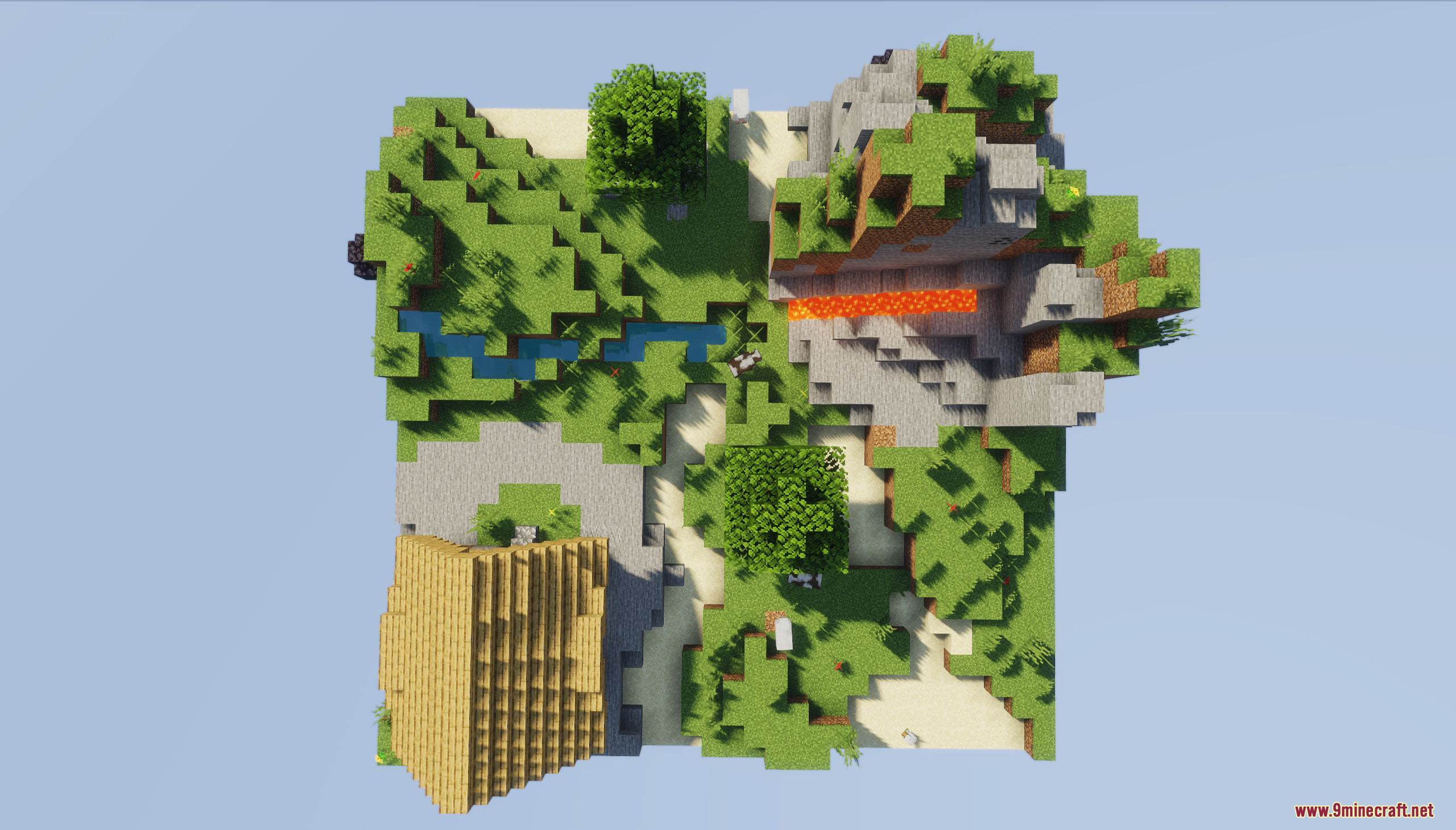 Micro World Map (26.1.2, 1.20.1) – The Forest 10 Micro world screenshots 9