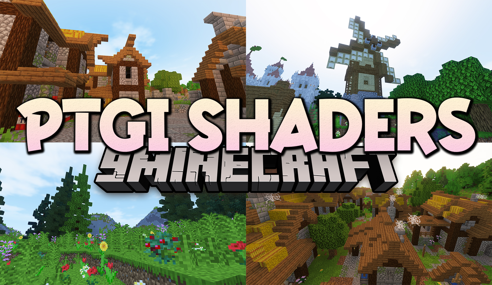 Minecraft PTGI Shaders (26.1.2, 1.20.1) – Path Traced Global Illumination
