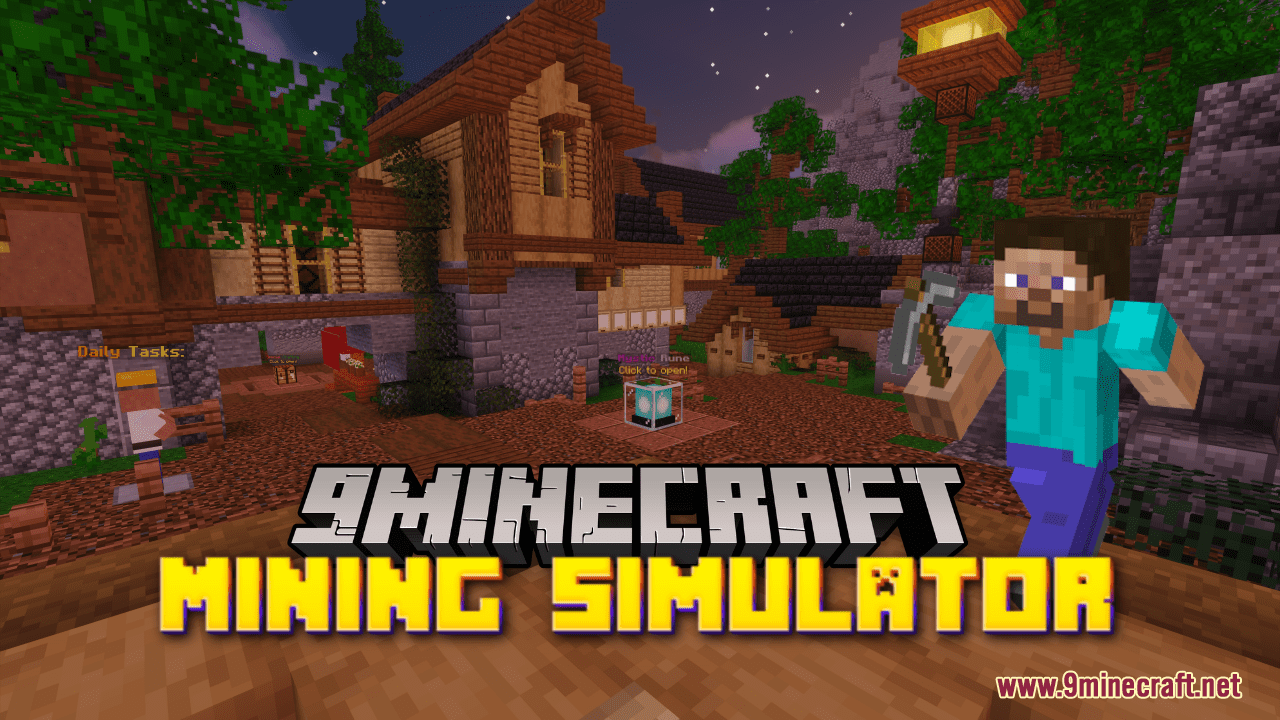 Mining Simulator Map (26.1.2, 1.20.1) – Underground Adventure