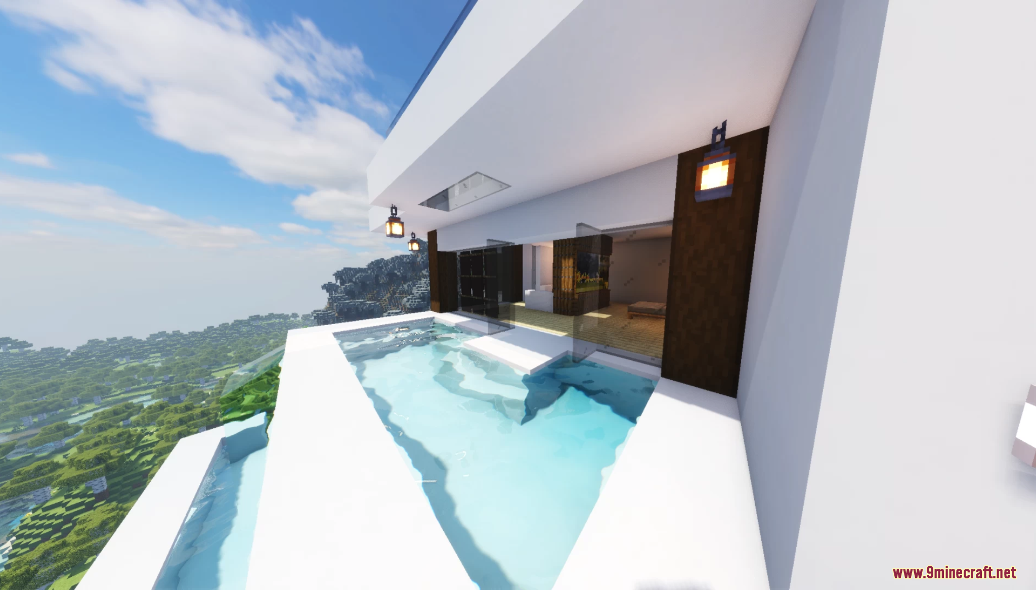 Mountain Villa Map (26.1.2, 1.20.1) – Villa On The Cliff 5 Mountain villa screenshots 4