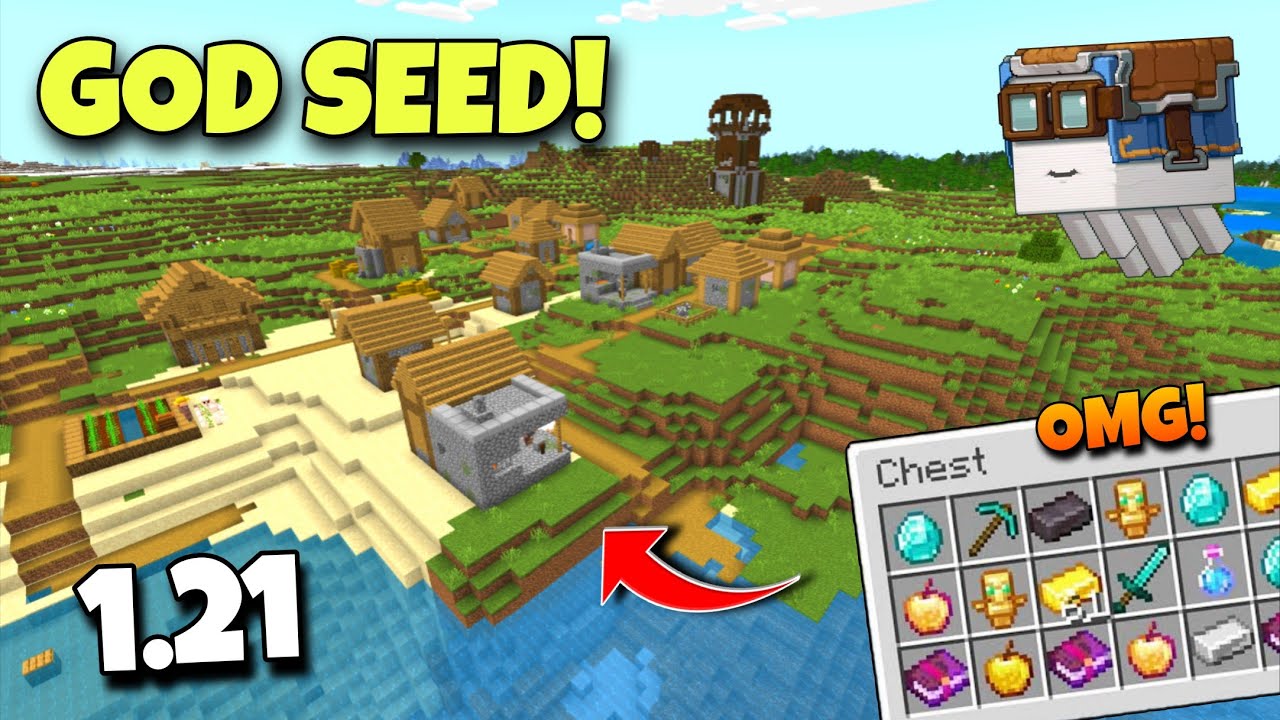 New Cool God Seeds For Minecraft (1.21.11, 1.21.1) – Bedrock Edition