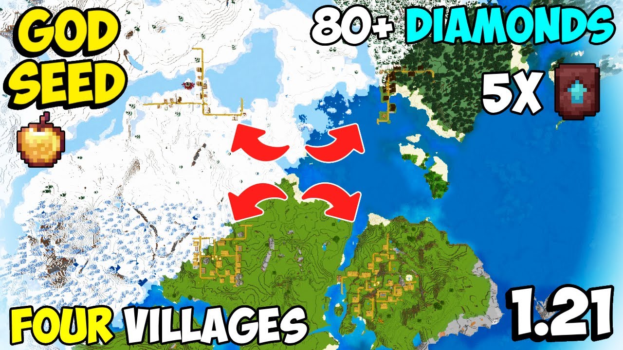 New Beginner-Friendly Seeds For Minecraft (26.1.2, 1.21.1) – Bedrock Edition
