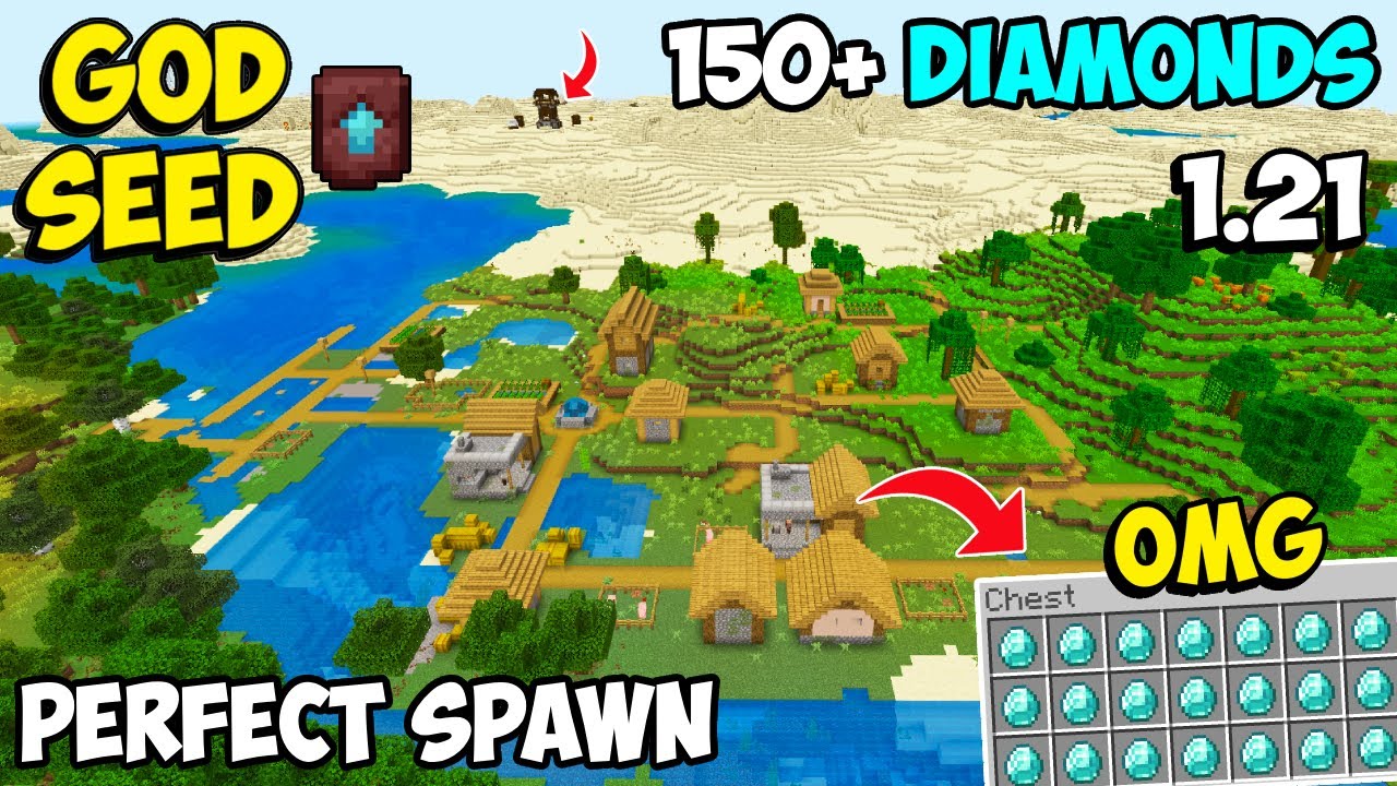 New Perfect Spawn Seeds For Minecraft (26.1.2, 1.21.1) – Bedrock Edition