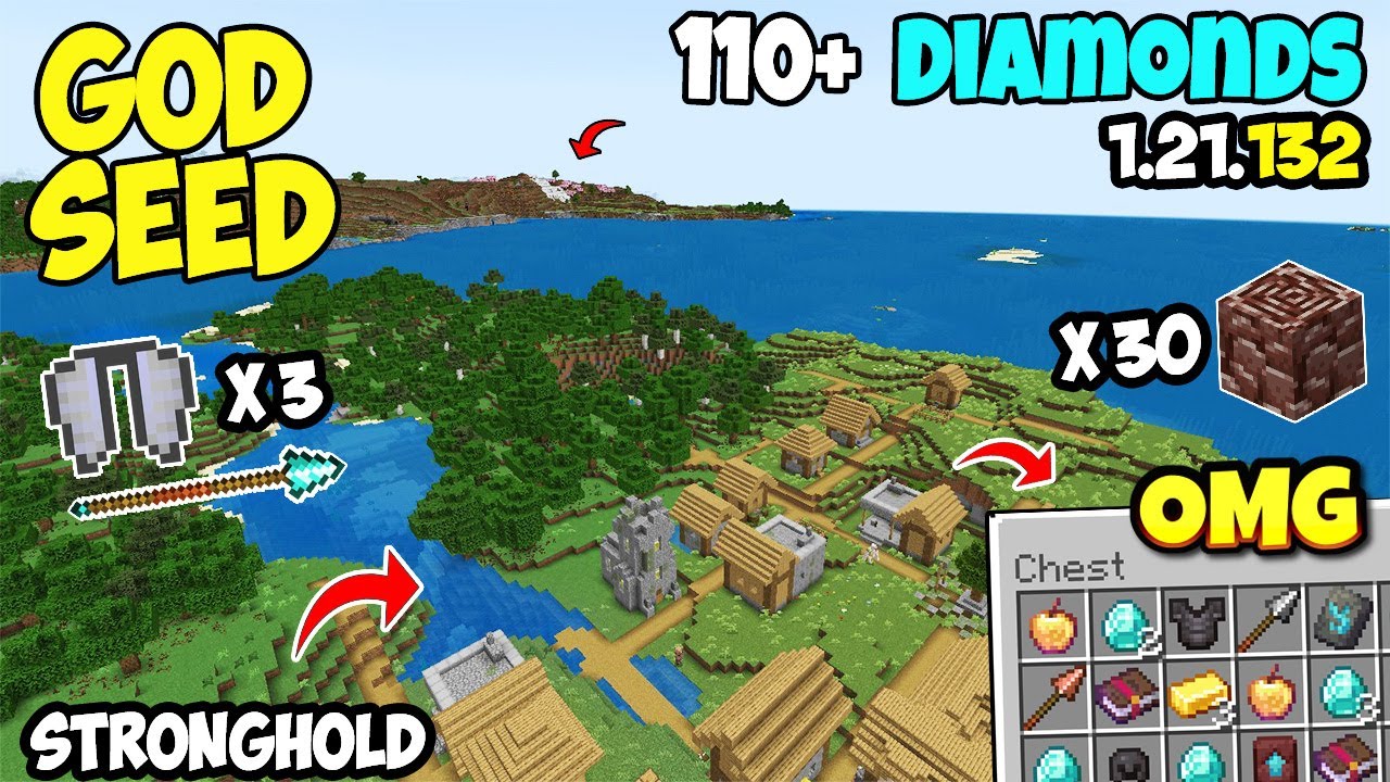 New Ultimate Speedrun Seeds For Minecraft (1.21.11, 1.21.1) – Bedrock Edition