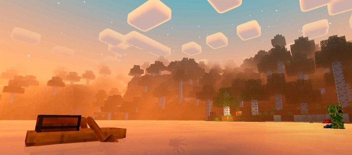 Newb x dragon shader mcpe 1