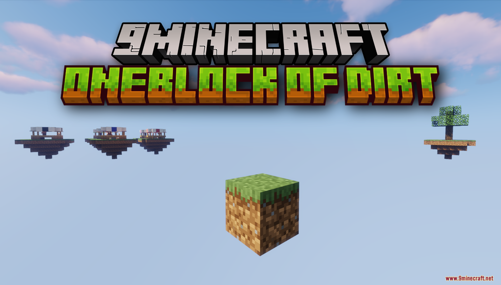 Oneblock of Dirt Map (26.1.2, 1.20.1) – Build Worlds From Infinite Dirt
