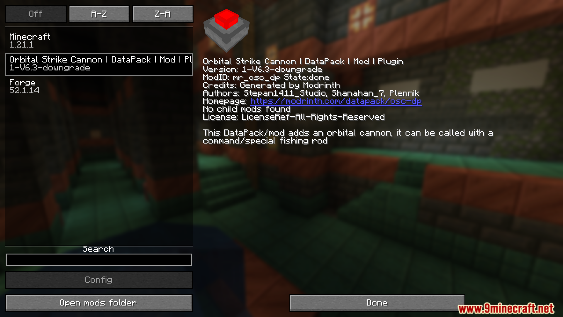 Orbital Strike Cannon Mod (1.21.11, 1.20.1) – Directional Orbital Strikes 2 Orbital strike cannon mod screenshot 01