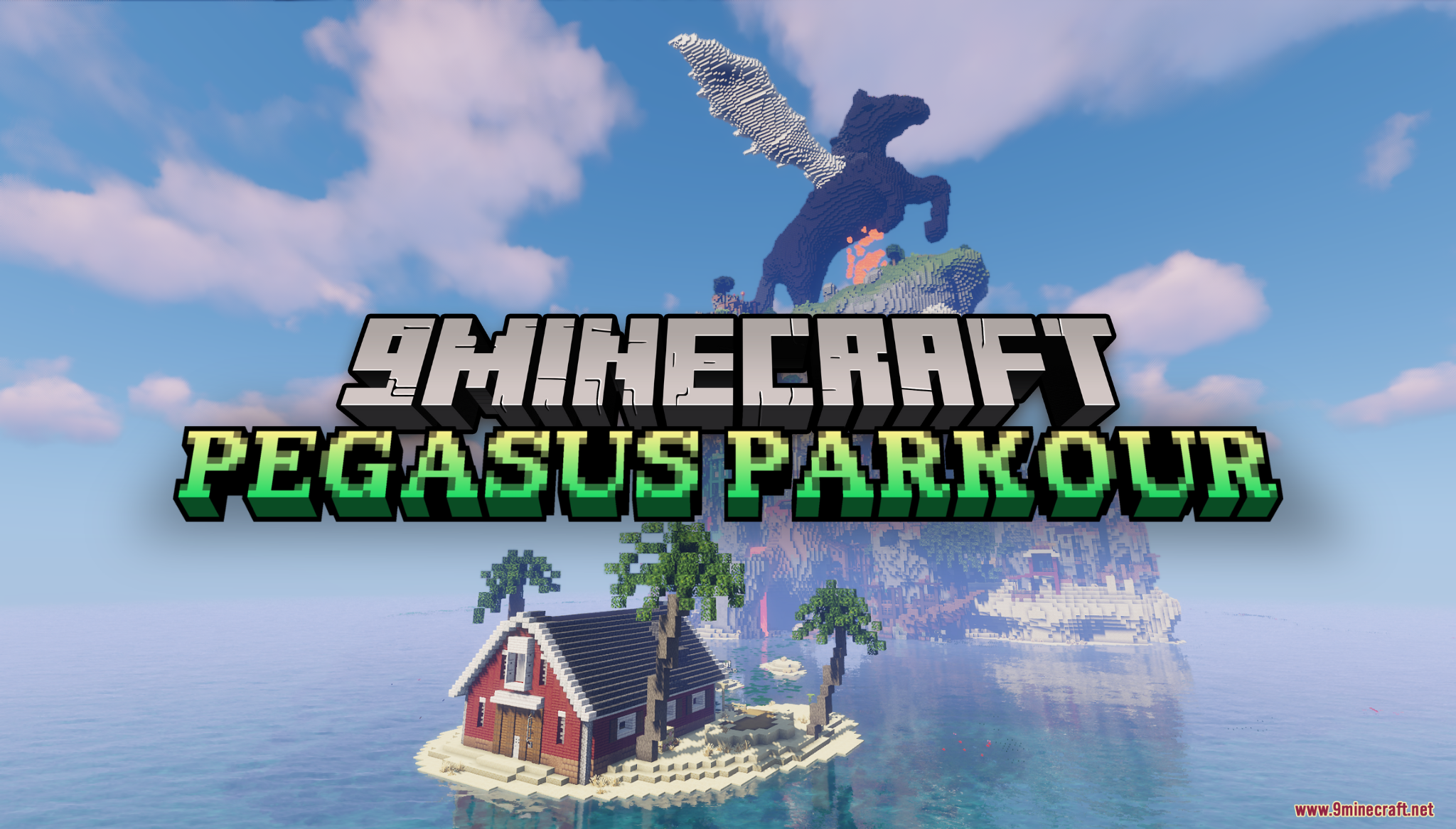 Pegasus Parkour Map (26.1.1, 1.20.1) – Sky-High Speed