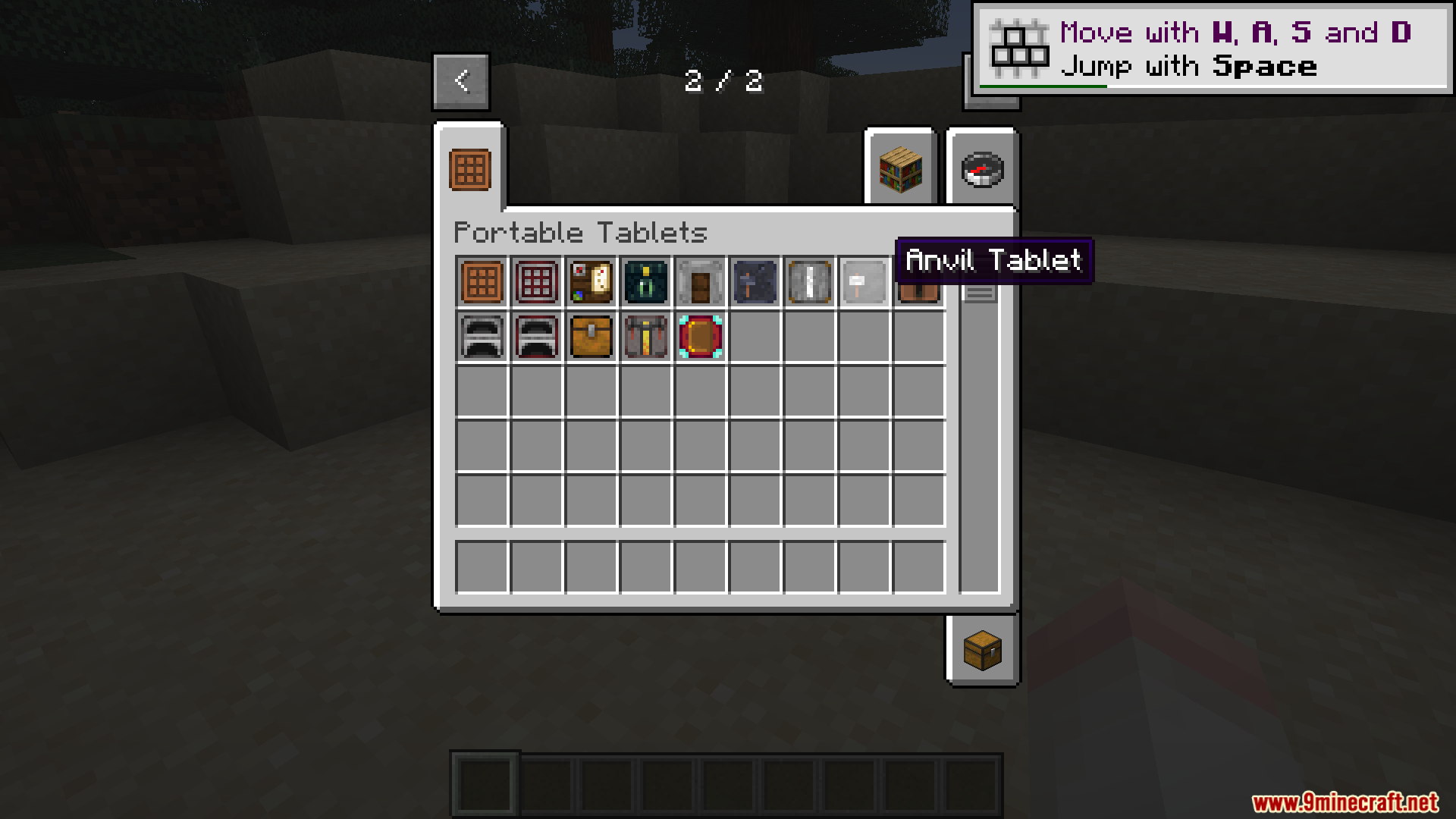Portable Tablets Mod (1.20.1) – Use Workstations In Your Hands
