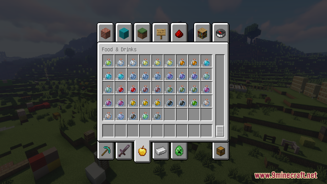 Potion Effect Indicators Resource Pack (26.1.2, 1.21.11) – Shows Potion ...
