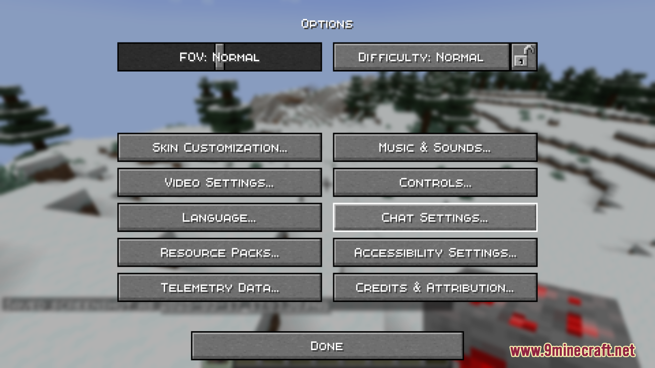 Qrafty’s Capitalized Font Resource Pack (26.1.2, 1.20.1) – Texture Pack 12 Qraftys capitalized font screenshots 11